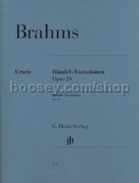 Handel Variations, Op.24 (Piano)