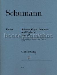 Scherzo, Gigue, Romance & Fughetta, Op.32 (Piano)