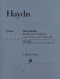 Divertimenti for Piano/Harpsichord with Two Violins & Violoncello