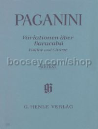60 Variations on Barucabà, Op.14 (Violin & Guitar)