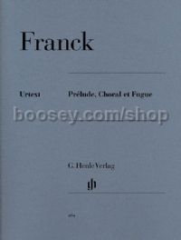 Prélude, Choral & Fugue for piano