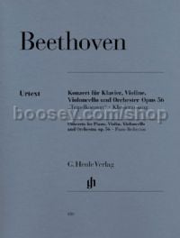 Concerto for Piano, Violin, Violoncello and Orchestra in C Major, Op.56 (Piano Reduction)