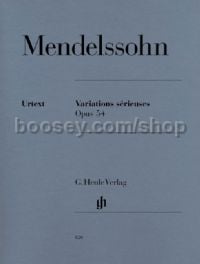 Variations Sérieuses, Op.54 (Piano)
