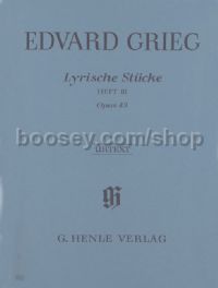 Lyric Pieces, Vol.III - Op.43 (Piano)