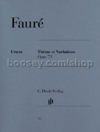 Thème et Variations, Op.73 (Piano)