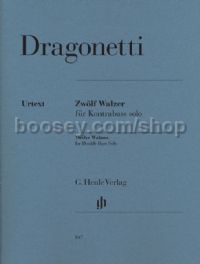 Twelve Waltzes for Solo Double Bass