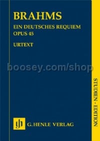 Ein deutsches Requiem op. 45 (Urtext Study Score)