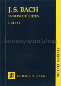 English Suites, BWV 806-811 (Piano) (Study Score)