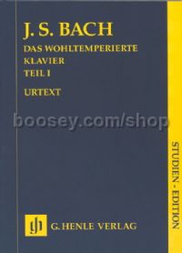 Well-Tempered Klavier Book I (Piano) (Study Score)