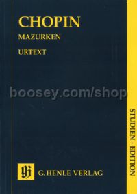 Mazurkas (Piano) (Study Score)