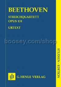 String Quartet in C# Minor, Op.131 (Study Score)
