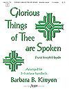 Glorious Things of Thee Are Spoken - 3-5 octave Handbells