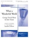 What a Wonderful World - 3-6 oct. w/opt. 3-7 oct. Handchimes & Wind Chimes