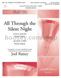 All Through the Silent Night (Handbells 3-5 Octaves Score)