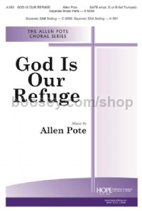 God Is Our Refuge - SATB w/opt. 2 Trumpets