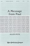 Message From Paul, A - SATB