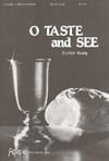 O Taste and See - Unison