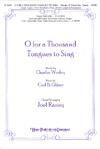 O for a Thousand Tongues to Sing - SATB