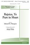Rejoice, Ye Pure In Heart - SATB