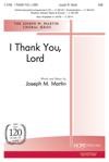 I Thank You, Lord - SAB