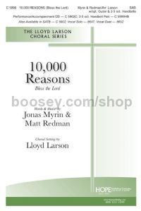 10,000 Reasons (Bless the Lord) - SAB