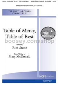 Table of Mercy, Table of Rest (SATB & Piano)