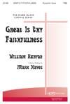 Great is Thy Faithfulness - TTBB