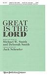 Great is the Lord - SATB