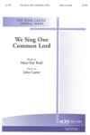 We Sing One Common Lord - SATB w/opt. Congregation