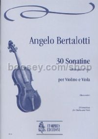 30 Sonatinas (Bologna 1744) for Violin & Viola