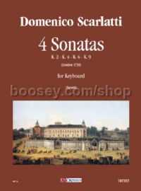 4 Sonatas (K. 2, 4, 6, 9) for Keyboard