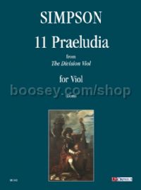 11 Praeludia from “The Division Viol” for Viol