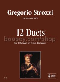 12 Duets for 2 Descant or Tenor Recorders