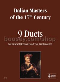 9 Duets for Descant Recorder & Viol (Cello)
