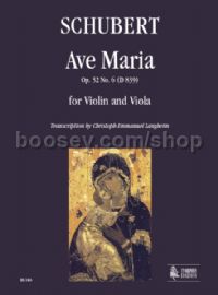 Ave Maria Op 52 No.6 D839 (violin & viola)