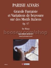 Grande Fantaisie et Variations de bravoure sur des Motifs Italiens Op. 57 for Harp