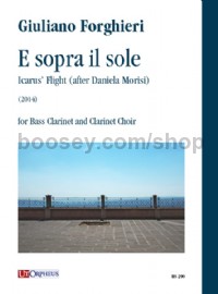 E spora il sole (bass clarinet and clarinet choir score & parts)