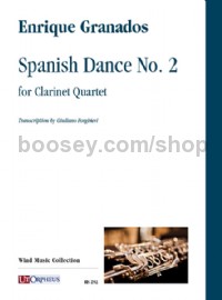 Spanish Dance No.2 (clarinet quartet score & parts)