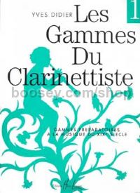 Gammes du clarinettiste pour musique du XIXe siècle - clarinet
