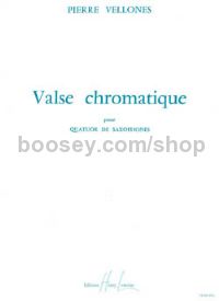 Valse chromatique - 4 saxophones