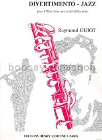 Divertimento Jazz - 4 flutes (with one alto flute)