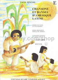 Chansons et danses d'Amérique latine Vol.E - 2 guitars