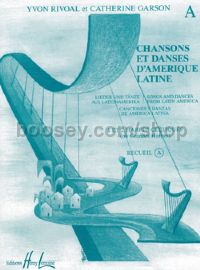 Chansons et danses d'Amérique latine Vol.A - 1-2 harps