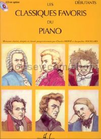 Les Classiques favoris - débutants - piano