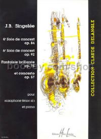 4e Solo de concert Op. 84 / 6e Solo de concert Op. 92 / Fantaisie brillante / Concerto Op. 57 - teno