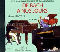 De Bach a nos jours Vol.4A - piano (Audio CD)