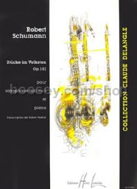 Stücke im Volkston Op. 102 - alto saxophone & piano