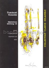 Mysterious Morning III - Bb saxophone
