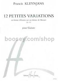 Petites Variations Op. 152 - guitar