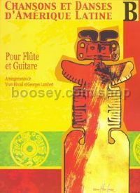 Chansons et danses d'Amérique latine Vol.B - flute & guitar